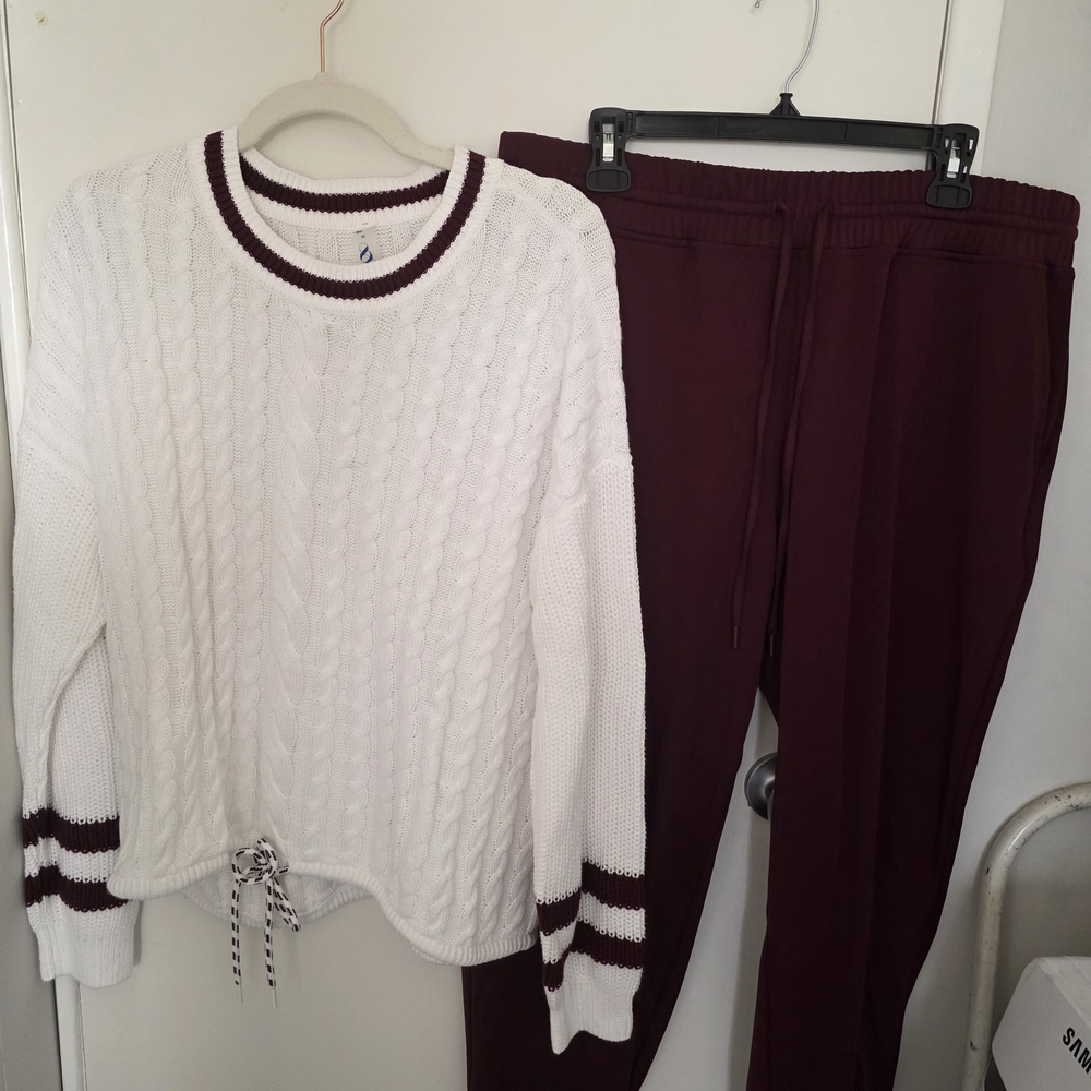 Lou & Grey Maroon Joggers